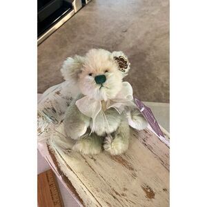 Vintage Green Mohair Bear